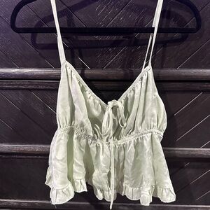 Light green tank